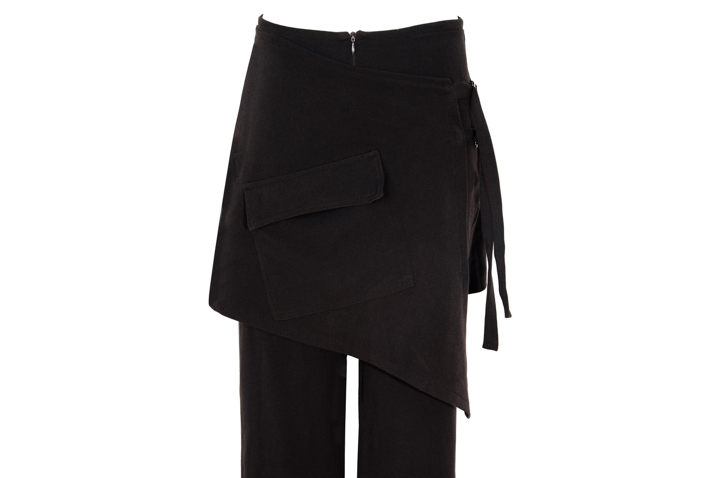 Early 2000s layered skirt pants / Vintage French brand