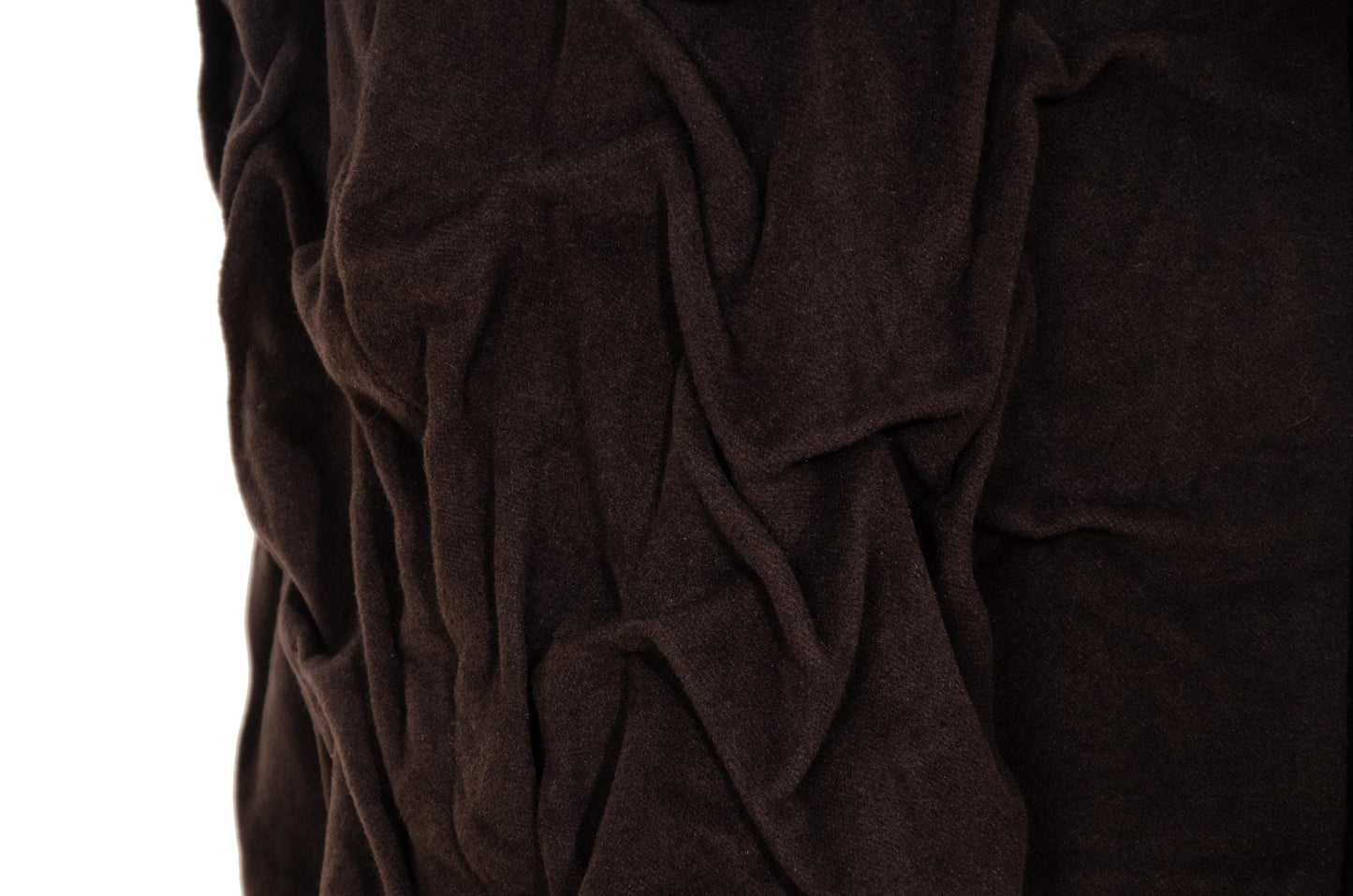 Vintage Ritsuko Shirahama Sculptural Brown Angora & Wool Coat - Made in Japan