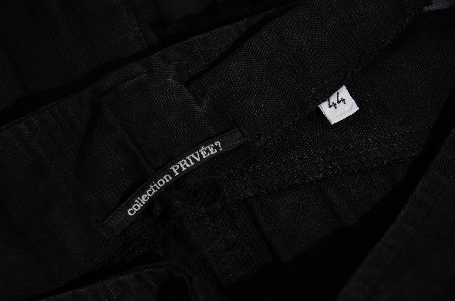Vintage Collection Privée? long asymmetrical skirt / Made in Italy