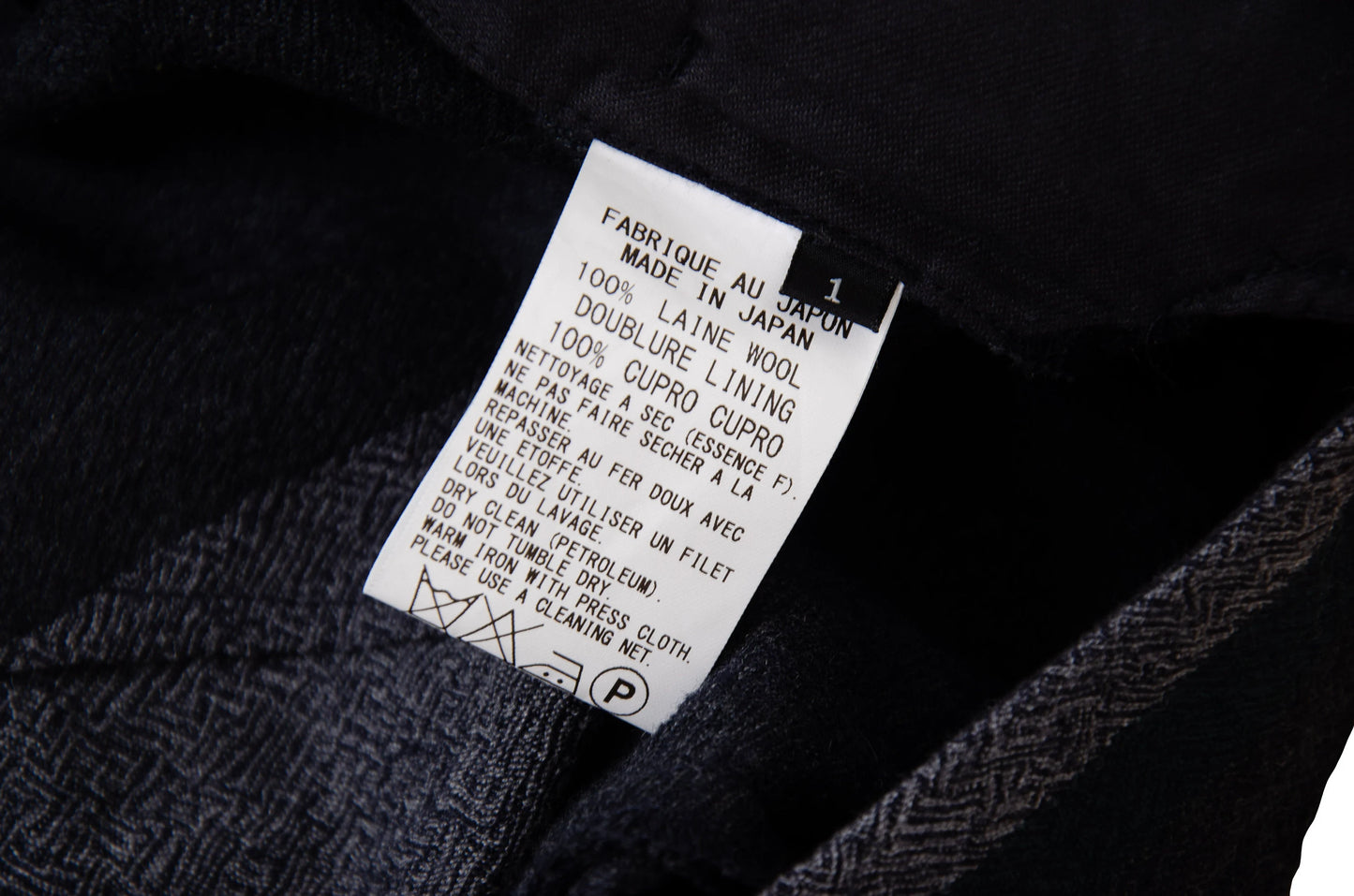 Y's Yohji Yamamoto overskirt pants / Y's wrap skirt trousers / Made in Japan