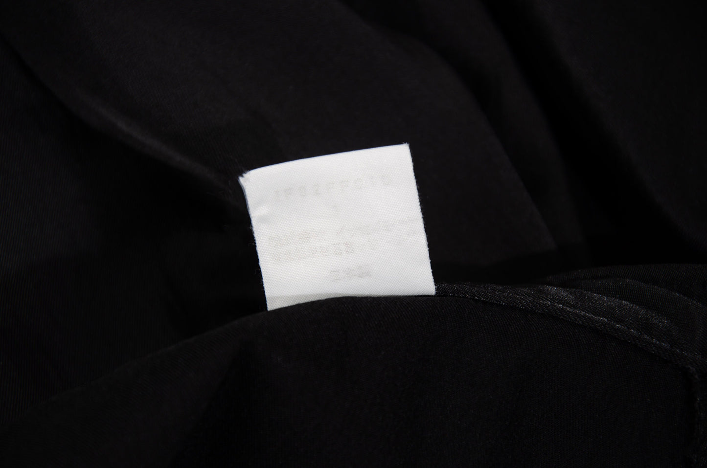 90s Issey Miyake black pants with integrated wrap skirt / Made in Japan