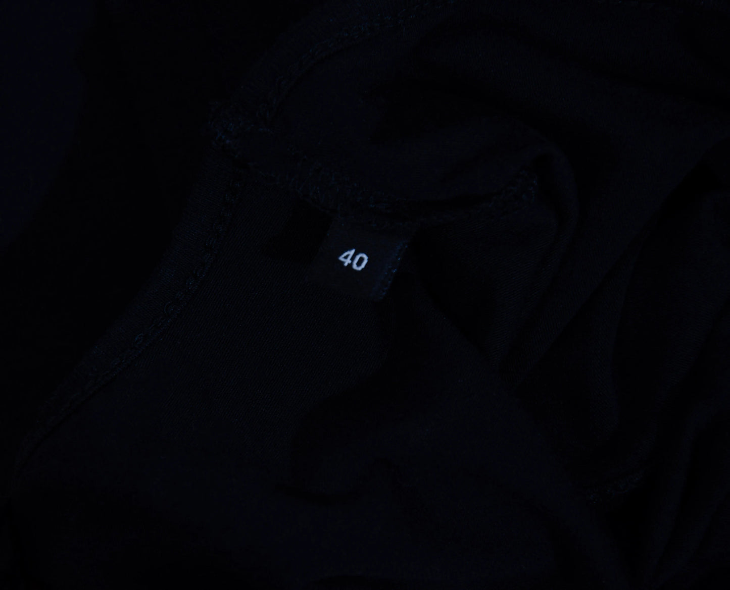 2004 Dirk Bikkembergs "DIRK" black cotton tank top