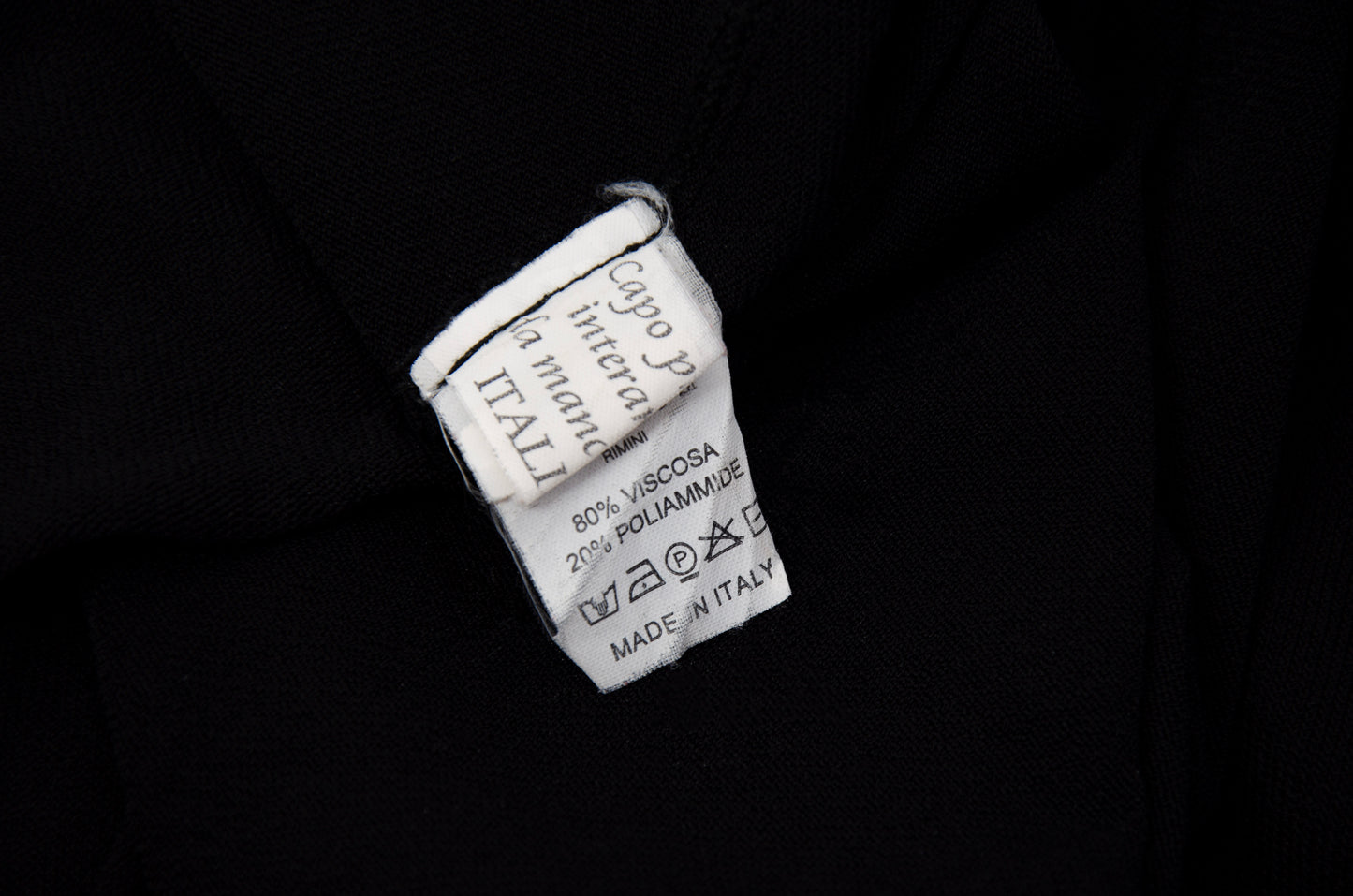 Vintage Italian brand draped asymmetrical spaghetti straps dress - Made in Italy