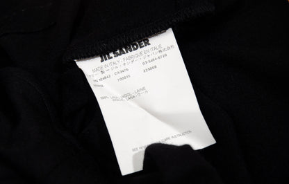 90s Jil Sander 100% wool knit cocoon architectural dress / Made in Italy
