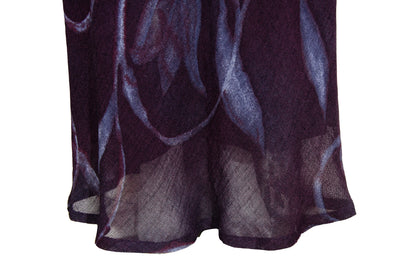 90s PierAntonioGaspari wool blend maxi skirt / Made in Italy