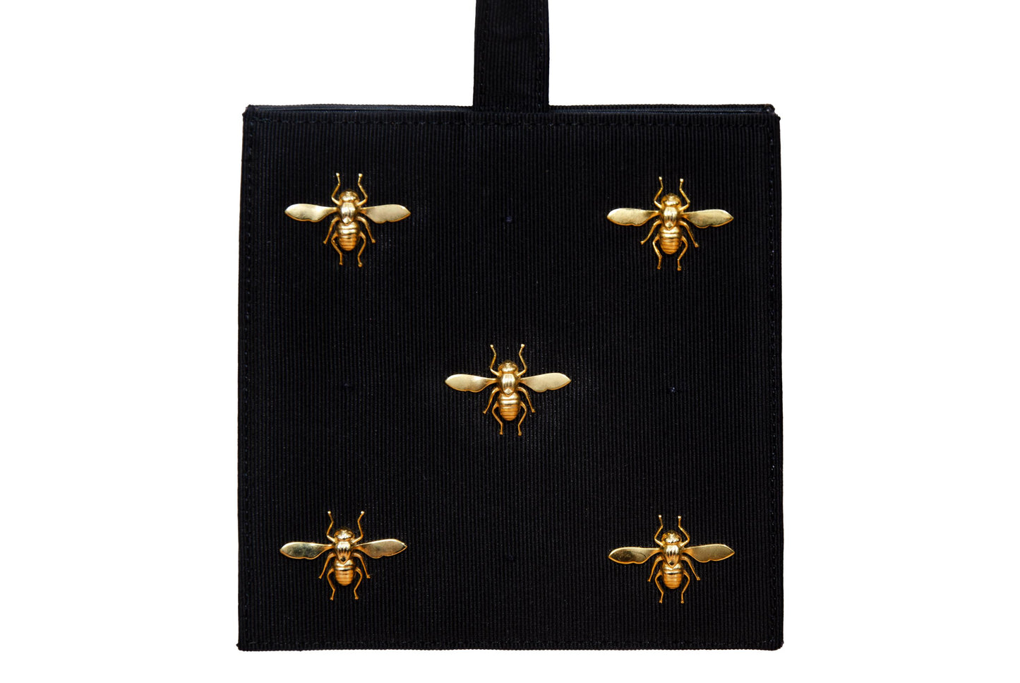 Rare Vintage 31 Février Paris Mini Tote with Gold Bees
