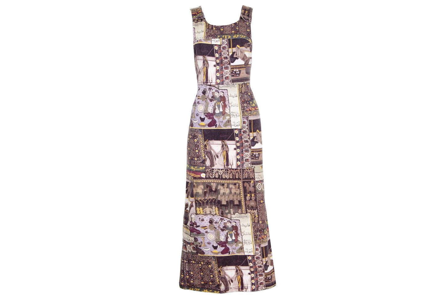 Vintage French designer patchwork print jacket and skirt set