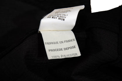 Vintage French brand deconstructed pleats avant garde black asymmetrical jacket / Made in France