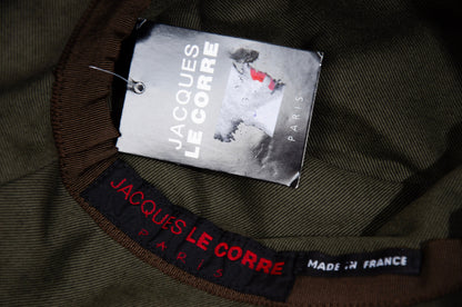 Jacques Le Corre salmon leather avant garde bucket hat / Made in France