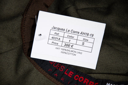 Jacques Le Corre salmon leather avant garde bucket hat / Made in France