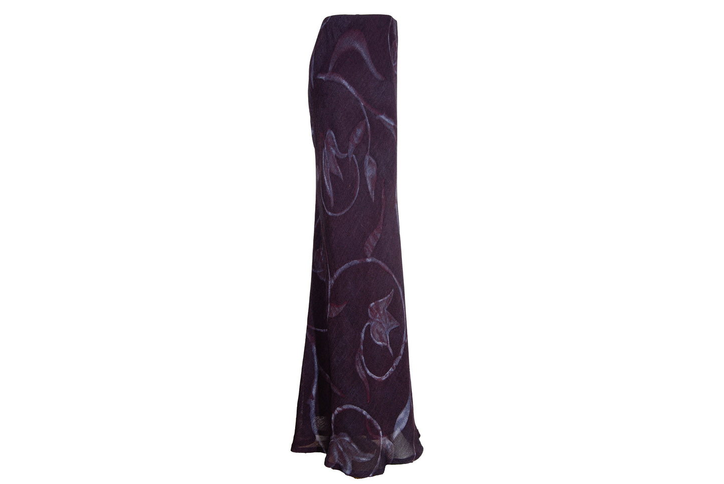 90s PierAntonioGaspari wool blend maxi skirt / Made in Italy