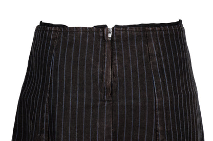 Vintage Sportmax silk lace trim mini skirt / Made in Italy