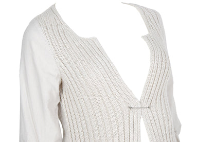 Vintage Cop Copine knit cardigan and skirt set / Made in France
