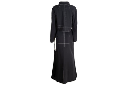 90s Ritsuko Shirahama cropped jacket and maxi skirt two piece set / Made in Japan