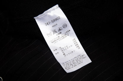 Vintage Atsuro Tayama layered wool knit dress with button up shirt insert