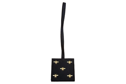 Rare Vintage 31 Février Paris Mini Tote with Gold Bees