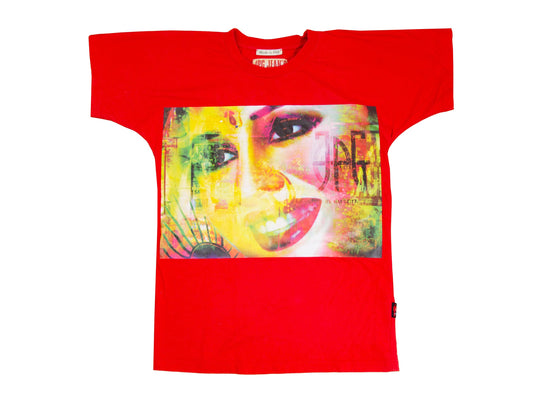 Vintage Jean Paul Gaultier red print short sleeves t-shirt / Made in Italy
