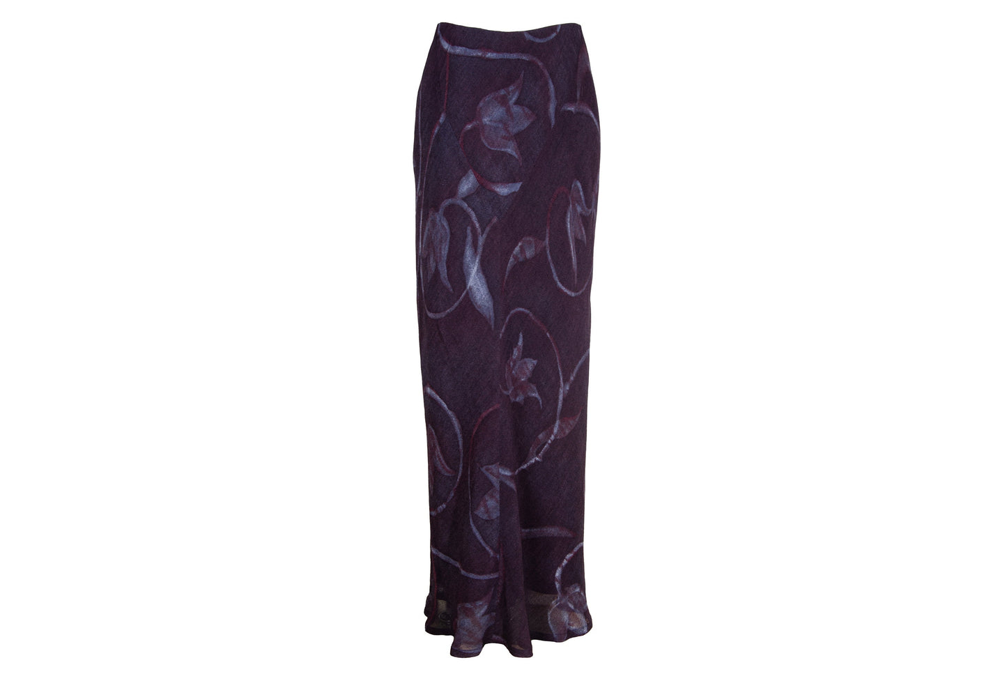 90s PierAntonioGaspari wool blend maxi skirt / Made in Italy