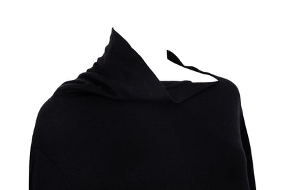 90s Jil Sander 100% wool knit cocoon architectural dress / Made in Italy