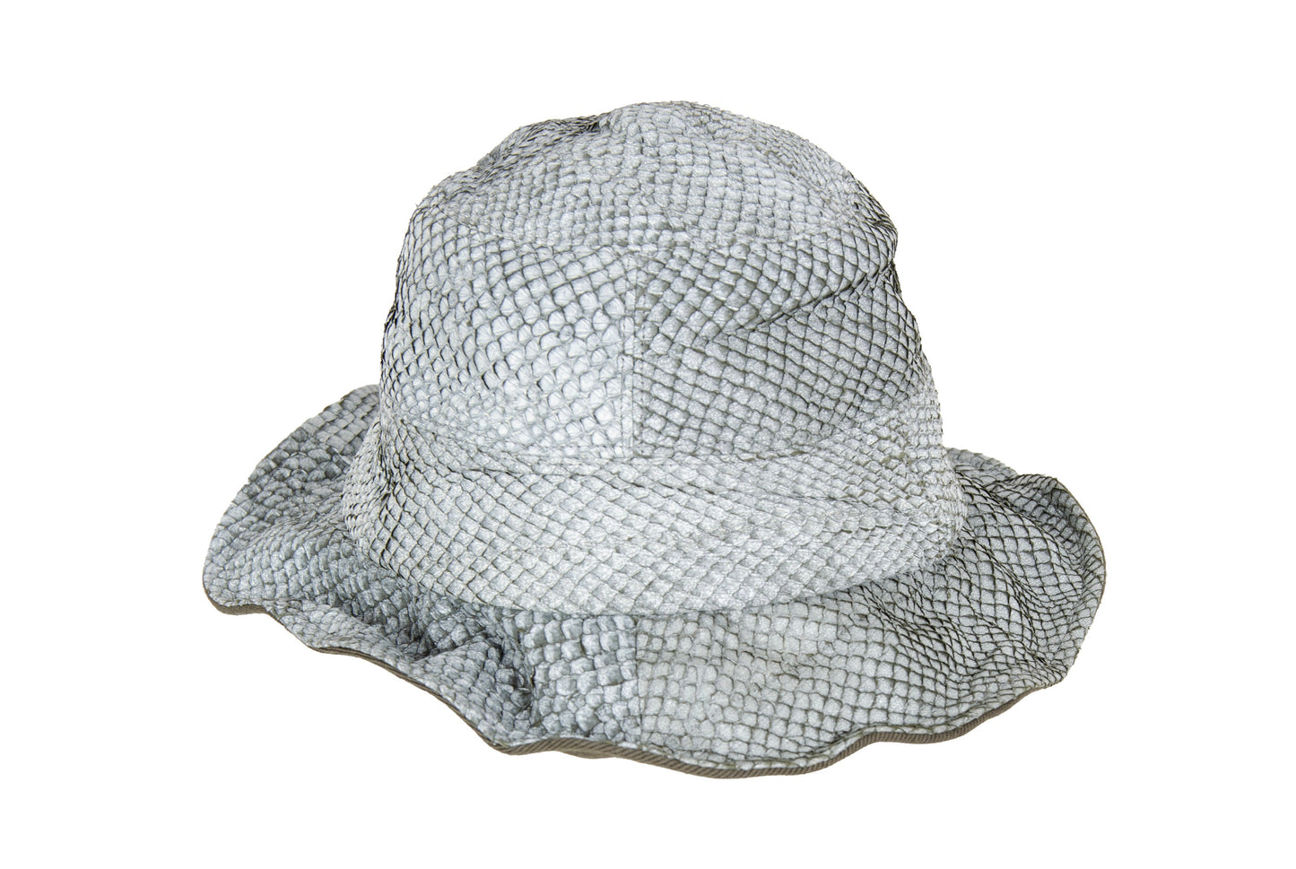 Jacques Le Corre salmon leather avant garde bucket hat / Made in France
