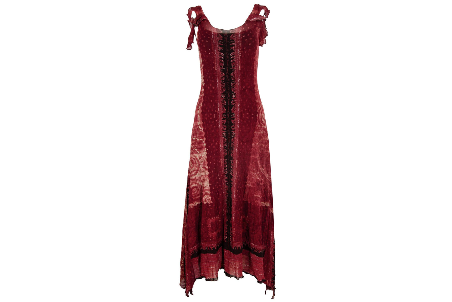 90s Italian brand mesh maxi dress / Made in Italy