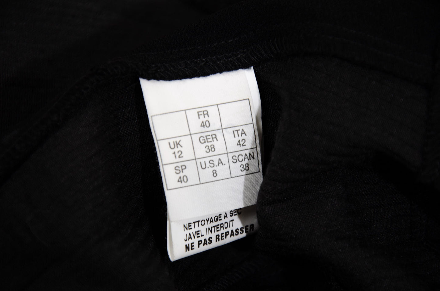 Vintage French brand deconstructed pleats avant garde black asymmetrical jacket / Made in France