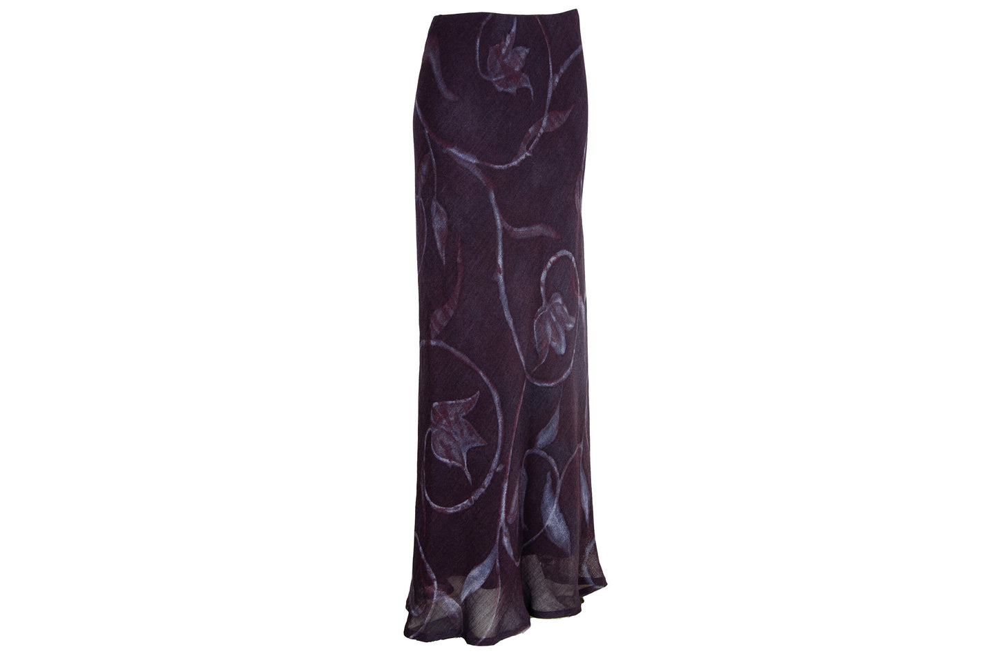 90s PierAntonioGaspari wool blend maxi skirt / Made in Italy