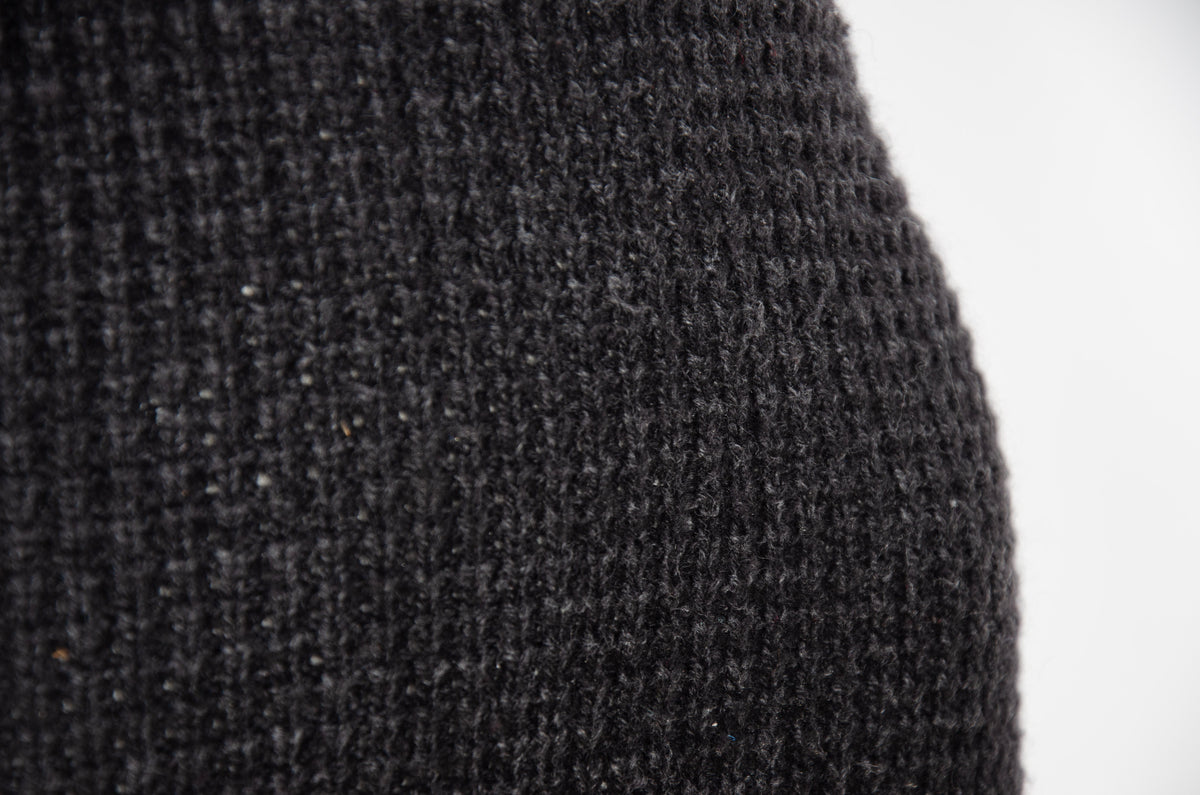 Vintage Italian brand cashmere blend knit open back sleeveless dress - Made in Italy