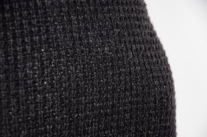 Vintage Italian brand cashmere blend knit open back sleeveless dress - Made in Italy