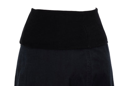 2000s Cop Copine convertible black low crotch pants or strapless jumpsuit