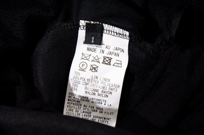 Vintage Y's by Yohji Yamamoto linen blend knit overskirt pants - Made in Japan