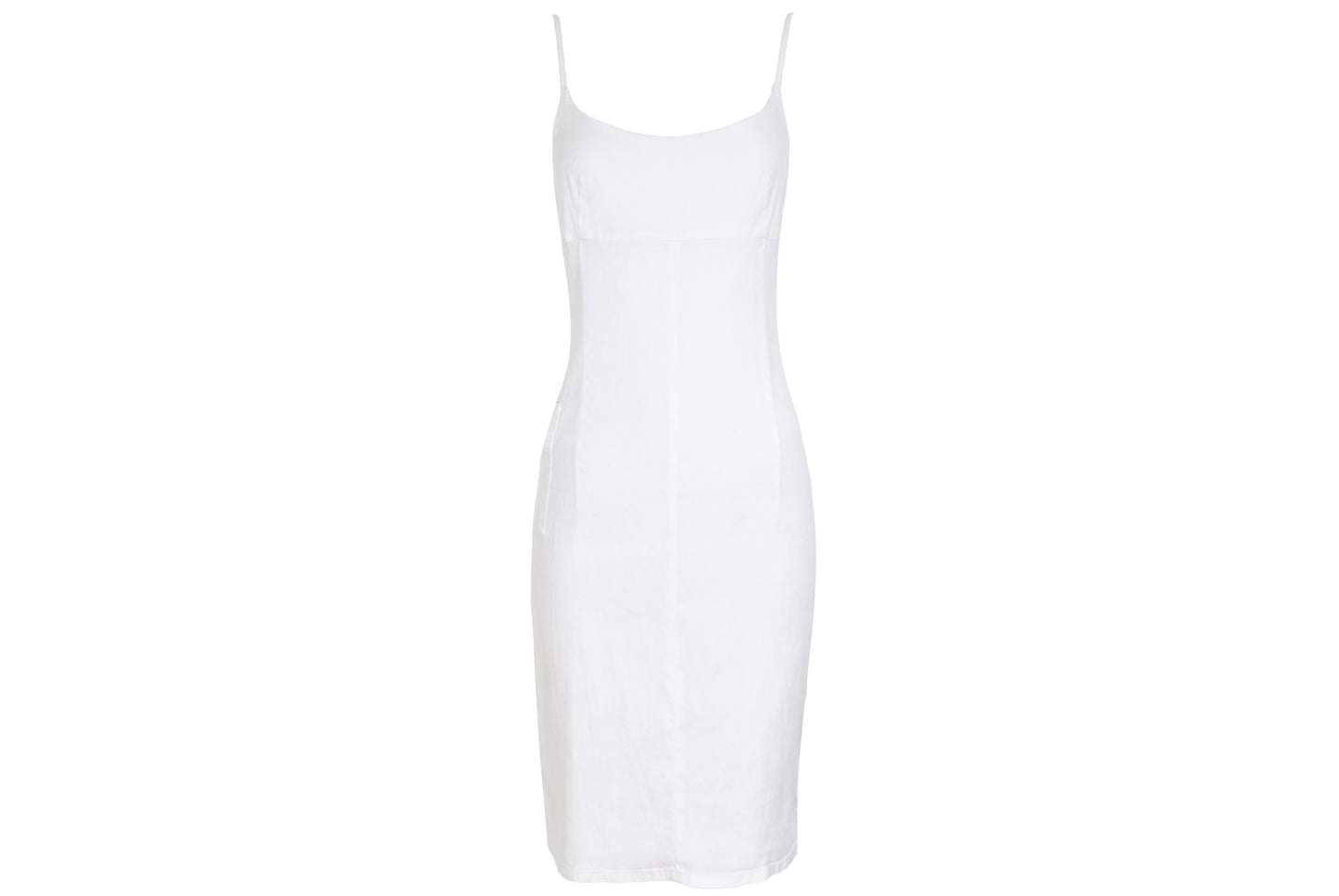 Vintage Armani Jeans linen blend utility cargo mini sleeveless dress