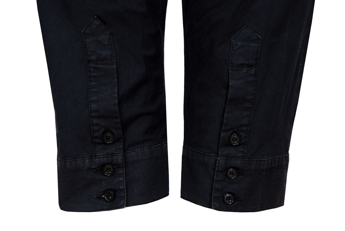 2000s Cop Copine convertible black low crotch pants or strapless jumpsuit