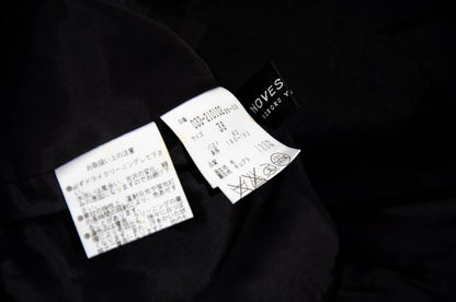 Novespazio by Noboru Yamafuji two piece black wool suit / Made in Japan