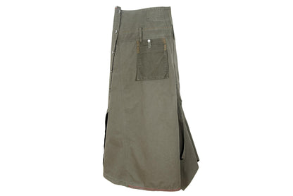 F/W 2003 Marithé + François Girbaud utility asymmetrical cargo skirt / Made in Italy