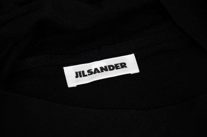 90s Jil Sander 100% wool knit cocoon architectural dress / Made in Italy
