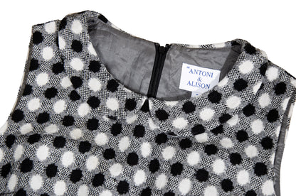 2000s Antoni & Alison polka dot tweed two piece set