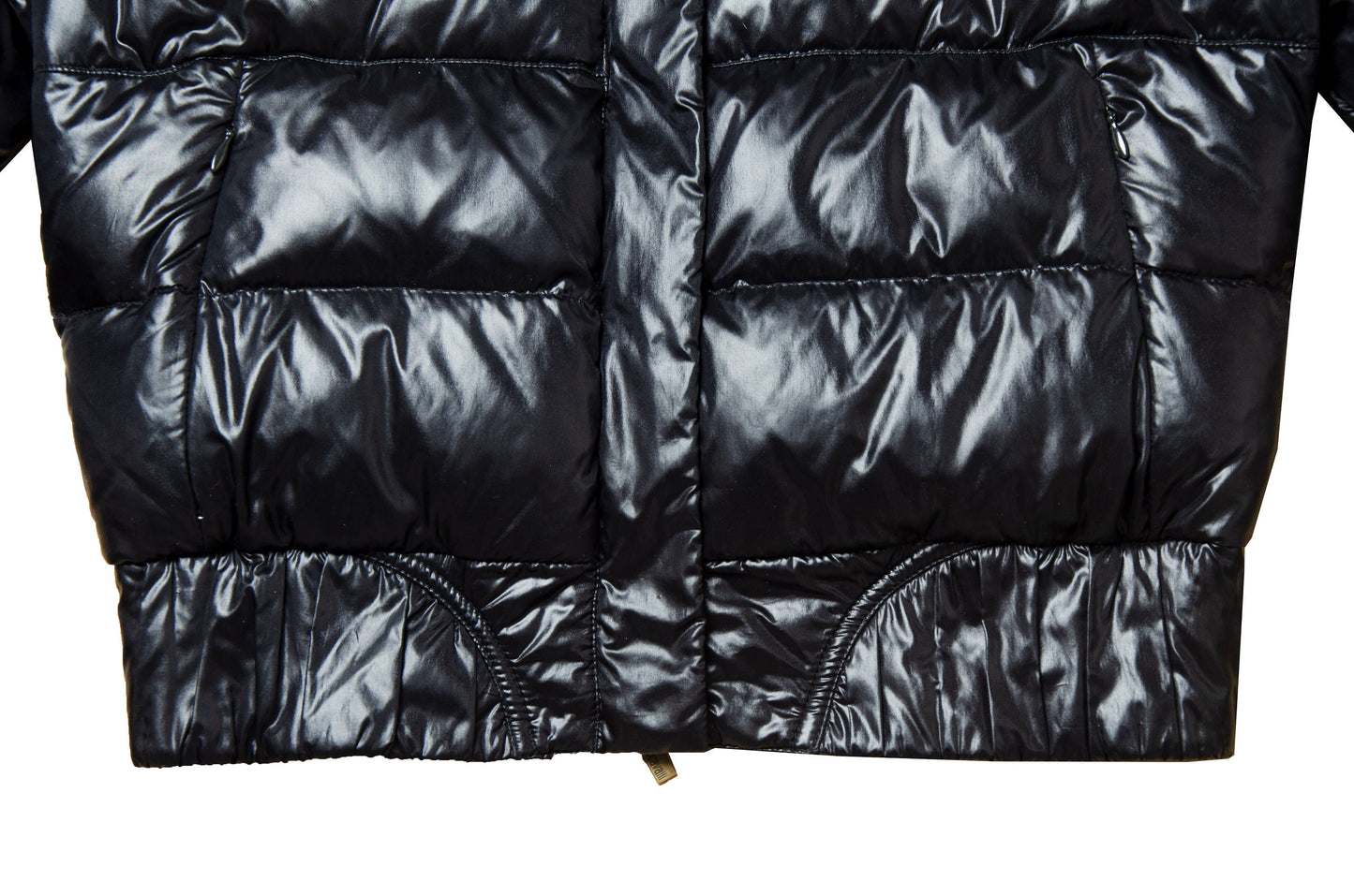 Roberto Cavalli flared sleeves cropped puffer jacket / Vintage archive Cavalli high neck puffy down jacket