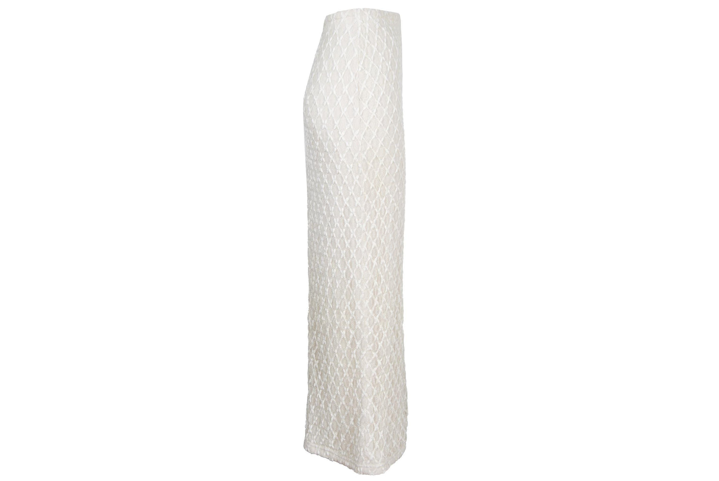 Vintage Y's "I Wish" by Yohji Yamamoto cream lace maxi skirt / Made in Japan