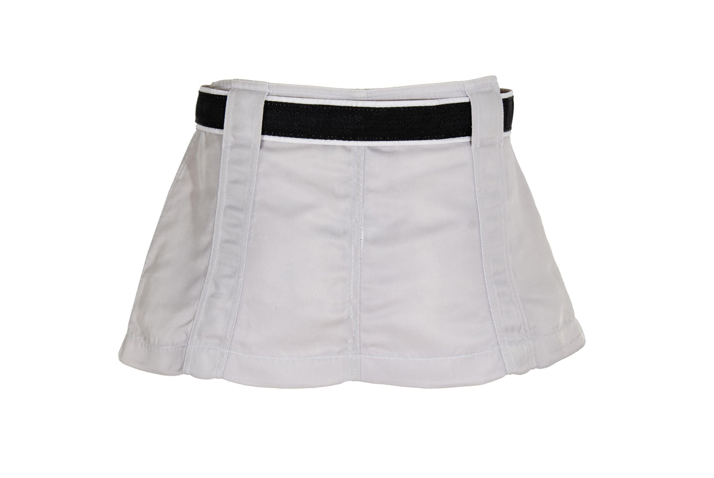 Jean-Paul Gaultier technical micro cargo skirt / Vintage JPG clip buckle mini skirt / Made in Italy