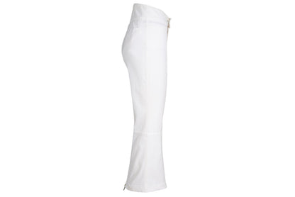Vintage Prada Linea Rossa white nylon sporty 3/4 capri pants / Made in Italy