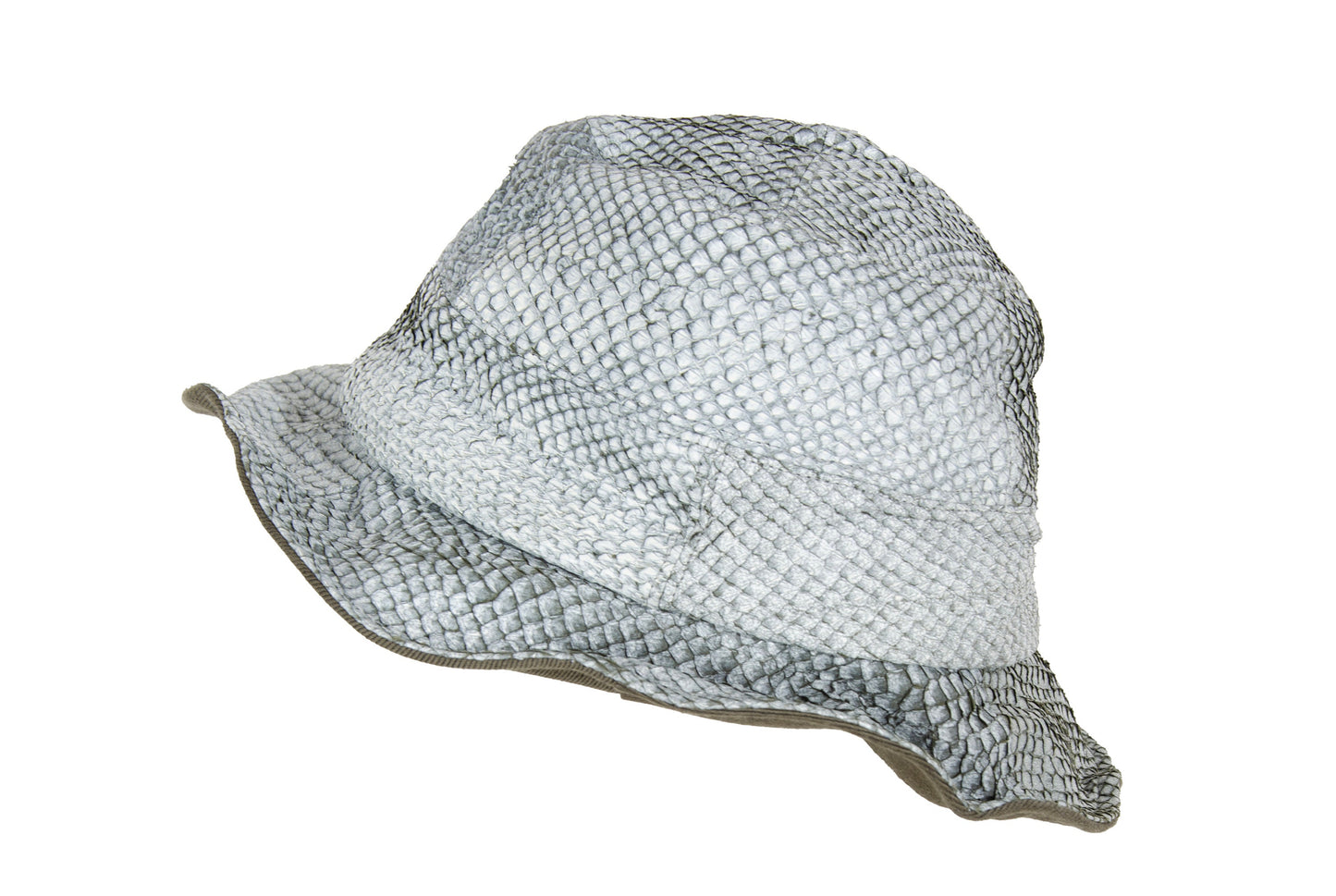 Jacques Le Corre salmon leather avant garde bucket hat / Made in France
