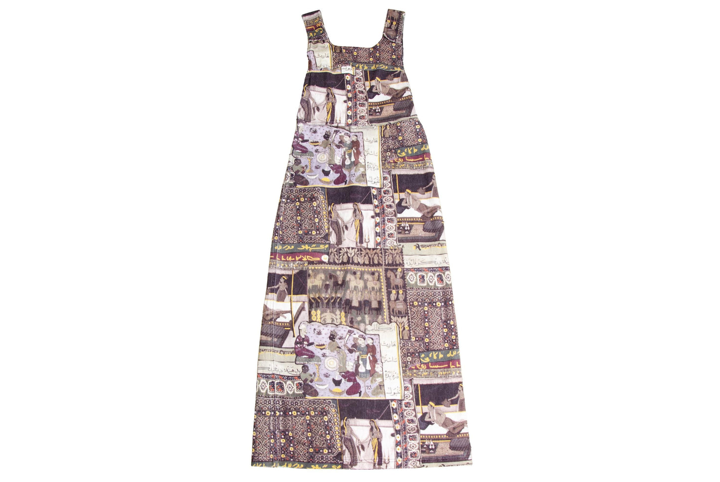 Vintage French designer patchwork print jacket and skirt set