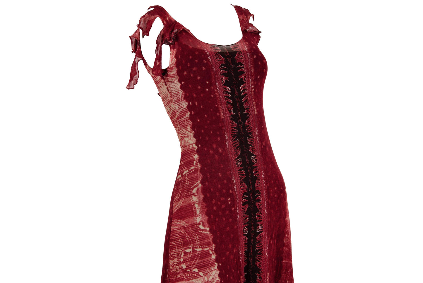 90s Italian brand mesh maxi dress / Made in Italy