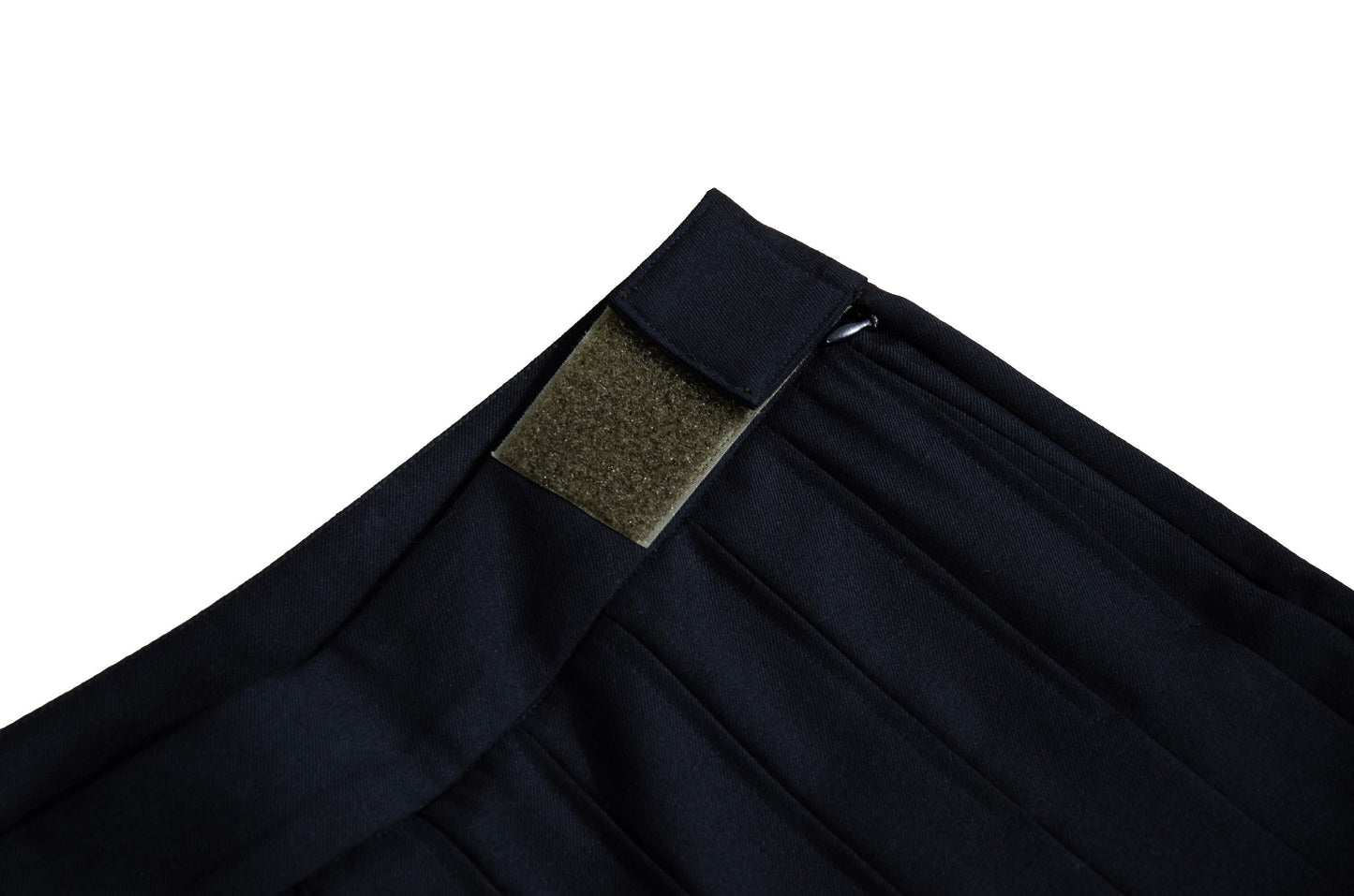 Vintage Dries Van Noten 100% wool black pants with overskirt