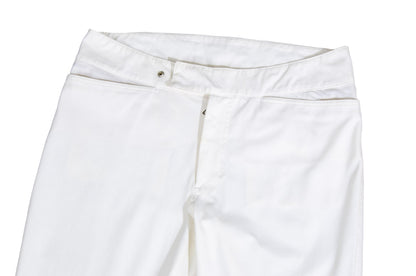 Vintage Prada Linea Rossa white nylon sporty 3/4 capri pants / Made in Italy