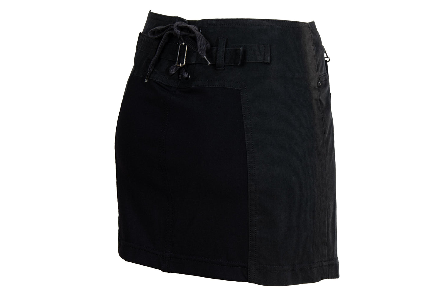 Vintage 2000s Diesel StyleLab asymmetrical cotton wrap mini skirt / Made in Italy