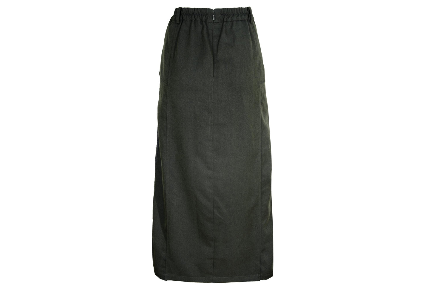 Vintage Atsuro Tayama army green layered skirt / Made in Japan