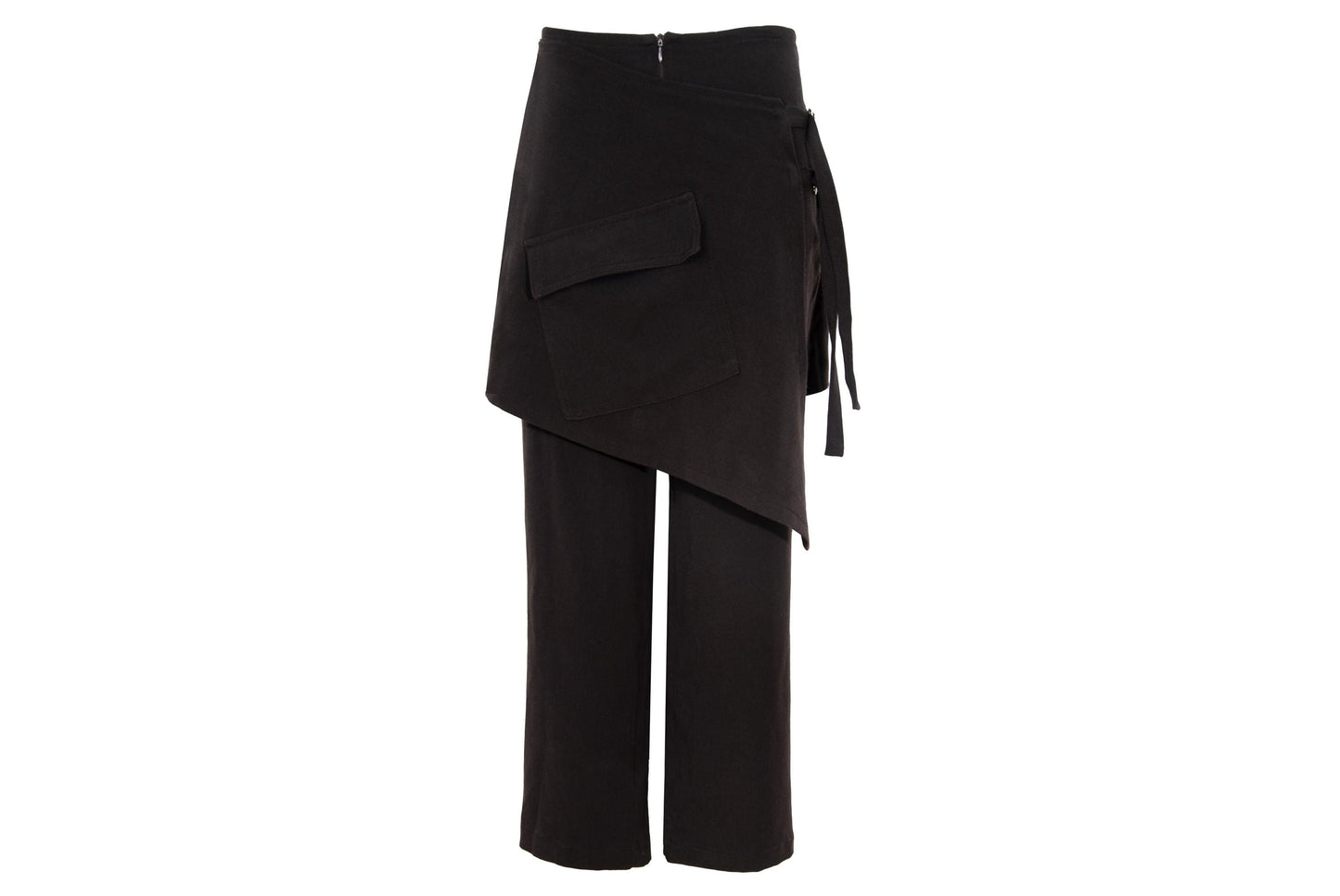 Early 2000s layered skirt pants / Vintage French brand