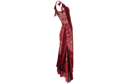 90s Italian brand mesh maxi dress / Made in Italy